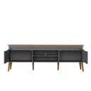 Ver imagem 3 de Rack para Tv 75 Polegadas 2 Portas 180 Cm 4378 Carvalho Grafite Arly
