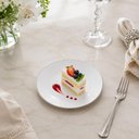 Ver imagem 2 de Prato Sobremesa Porcelana Branco Legacy Silver L'Hermitage 19,2cm Pratinho Borda Prata Avulso