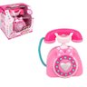 BRINQUEDO MUSICAL INTERATIVO TELEFONE ROSA LUZ COM SOM BEBE - 1
