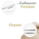 Ver imagem 2 de Kit 30 Puxador Wave Cava para Porta Gaveta de Alumínio 200mm - Prata