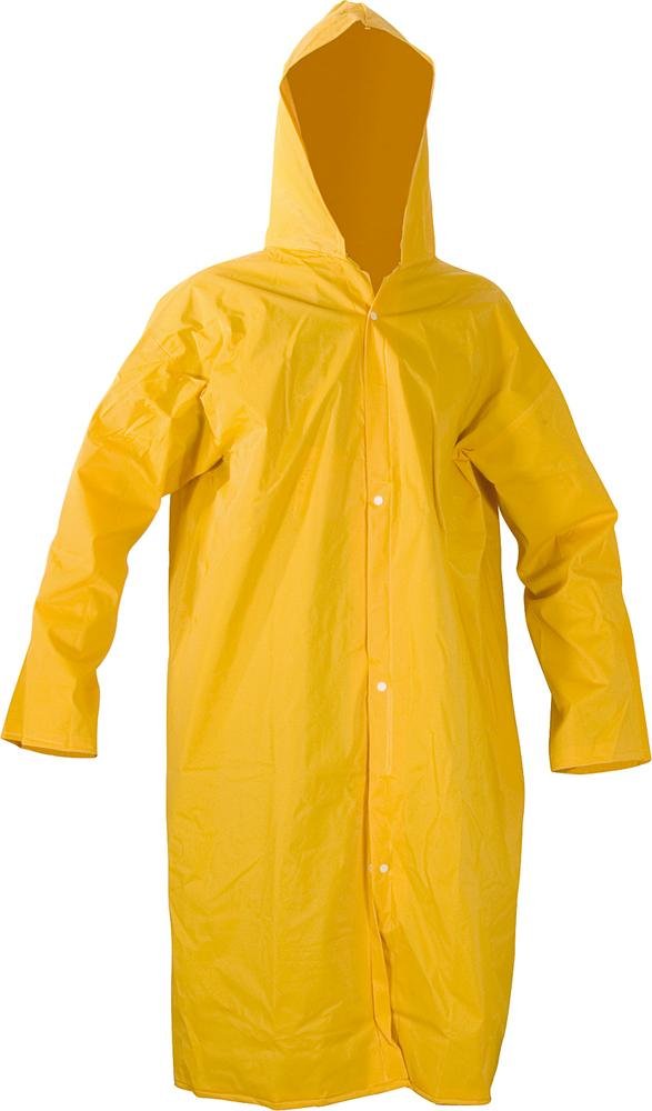 Capa de chuva pvc com forro gg amarela ca11125 - Vonder