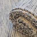Ver imagem 4 de Tapete Artesanal Algodão Beira Cama Slim Cinza Mesclado 80 x 150
