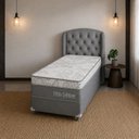 Ver imagem 5 de Colchão Solteirão Sr Life Onix Edition Espuma D28 96x203x28cm Branco