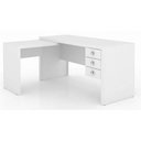 Ver imagem 6 de Mesa de Escritório Me 4106 - Tecno Mobili - Branco Bp