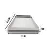 Cortador 5x5 C/24 Pedaços Inox Assadeira 31,5x21x2 Brownie - 6