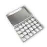 Cortador 5x5 C/24 Pedaços Inox Assadeira 31,5x21x2 Brownie - 1