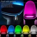 Ver imagem 3 de 3 Luz Abajur Vaso Sanitario Lightbowl com Sensor Led 8 Cores