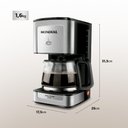 Ver imagem 3 de Cafeteira Elétrica Mondial C-44-32x-si 127v/60hz