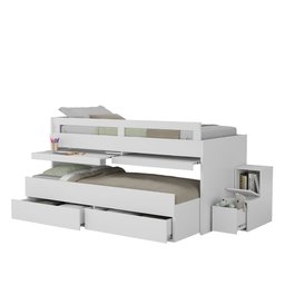 Beliche Infantil com Escrivaninha 2 Gavetas MDF - 2