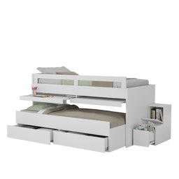 Beliche Infantil com Escrivaninha 2 Gavetas MDF - 2
