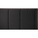 Ver imagem 2 de Cabeceira Cama Casal Queen Modulo 1,60 Itália Estofada Suspensa - Preto Suede