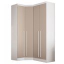 Ver imagem 2 de Guarda-Roupa Modulado 3 Peças Infinity Bege/Branco Line/Duna