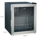 Ver imagem 3 de Frigobar 46l Suggar Tampa Vidro - Fb4612ix