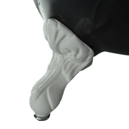 Banheira Mesclada Paola Vitoriana Imersão Classica 175x79x63 sem Hidromassagem Pés Branco, Versátil - 4