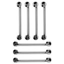 Ver imagem 1 de Barra de Apoio 60cm Inox Kit 7 Unidades Banheiro Segurança Idoso Escada Cadeirante Gestante Acessibi
