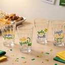 Ver imagem 2 de Kit 4 Copos Americanos Torcida Brasil Futebol 190ml Jogo de Copos Temáticos Decoração Mesa Posta