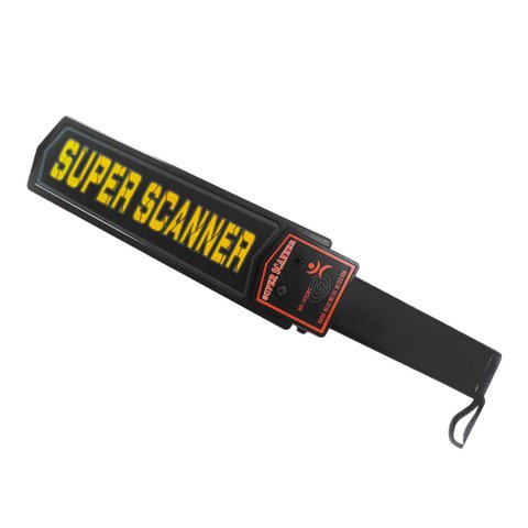 Bastão Detector de Metais Md 3003b1 Super Scanner Preto