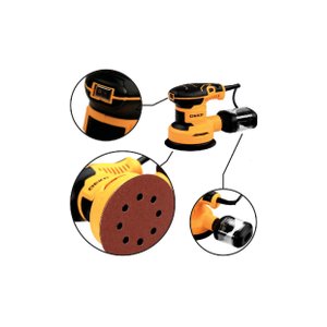 Lixadeira Roto Orbital 5 Polegadas 320w com 16 Lixas 220v - Deko-
