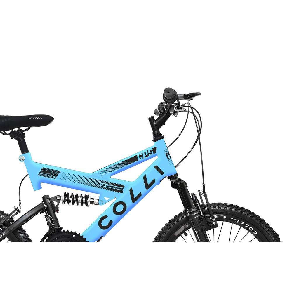 Bicicleta Juvenil Colli Gps Aro 20 21 Marchas - 4