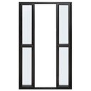Ver imagem 2 de Porta de Sacada de Correr de Alumínio Preto 4 Folhas Hale Esquadrias - 2.10 (A) X 1.50 (L)