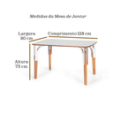 Ver imagem 6 de Conjunto de Jantar Style + 4 Cadeiras Estofadas