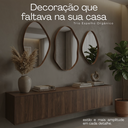 Ver imagem 6 de Trio Espelhos Orgânicos Decorativos Borda em Couro Acabamento Premium para Salas e Escritórios