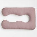 Ver imagem 1 de Almofada Travesseiro de Corpo Gestante Relaxante Isa Grande Macia Veludo Rosé - Abmaza