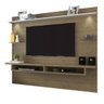 Painel para TV até 65 Polegadas com LED 4 Prateleiras Style Espresso Móveis - 2
