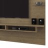 Painel para TV até 65 Polegadas com LED 4 Prateleiras Style Espresso Móveis - 3