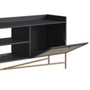 Ver imagem 6 de Rack para Tv 65 Pol 183 Cm Pes Metal 28930 Oslo Nero Artesano Nero