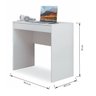 Mesa para Computador - Home Office - New - Branco - 4