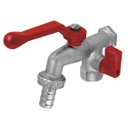 Ver imagem 2 de Torneira Esfera Dupla Tanque Maquina de Lavar 1/2 X 3/4 Ivm Italy