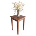 Ver imagem 1 de Mesa de Apoio Lateral em Madeira Maciça 40cm - Castanho