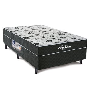 Cama Box Casal Ortobom Conjugada Union Ortopedic Espuma D28 138 Cm