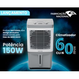 Climatizador Evaporativo Residencial 60 Litros Ventisol CLIN60 PRO 220V - 9