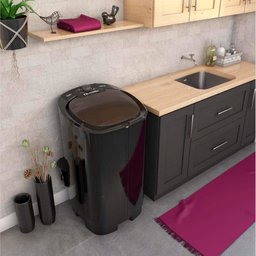 Tanquinho Lavar Roupa Mueller Family Lite 10kg Smart Wave Preto-220v - 2