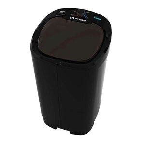 Tanquinho Lavar Roupa Mueller Family Lite 10kg Smart Wave Preto-220v
