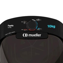 Tanquinho Lavar Roupa Mueller Family Lite 10kg Smart Wave Preto-220v - 6