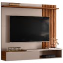 Ver imagem 5 de Estante Home Suspenso Vegas 1.6 Grigio Fosco/cinamomo Mel