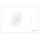 Ver imagem 4 de Base para Luminaria Roda de Carroça em Mdf Cru