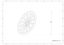 Ver imagem 4 de Base para Luminaria Roda de Carroça em Mdf Cru