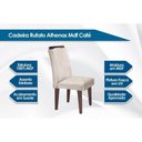 Ver imagem 3 de Kit 2 Cadeiras de Cozinha Athenas Cafe-linho Turim Bege - Rufato