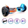 Hoverboard Skate Elétrico 8.5 Offroad Led Bluetooth Fogo e - 1