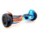 Ver imagem 2 de Hoverboard Skate Elétrico 8.5 Offroad Led Bluetooth Fogo e
