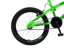 Ver imagem 3 de Bicicleta Max Boy Cross, Aro 20 s/m 36 Raias, Freios V-Brake Nylon, Descanso Lateral, Aro 20, Roda L