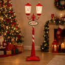 Ver imagem 2 de Natal Poste Duplo c/Som e Neve 1,79m - Florarte