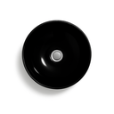 Ver imagem 4 de Cuba para Banheiro Kohler Vox de Sobrepor Redonda 42x42cm Preta Fosca| 14800BR-7 Preto