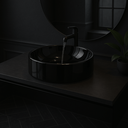 Ver imagem 2 de Cuba para Banheiro Kohler Vox de Sobrepor Redonda 42x42cm Preta Fosca| 14800BR-7 Preto