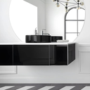 Ver imagem 6 de Cuba para Banheiro Kohler Vox de Sobrepor Redonda 42x42cm Preta Fosca| 14800BR-7 Preto