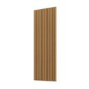 Ver imagem 3 de Painel Ripado para TV 32 Polegadas Planejado 80x250cm Aruá CabeCasa MadeiraOriginals Marrom/Jatobá